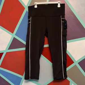 Athletic pants, Capri length  size large